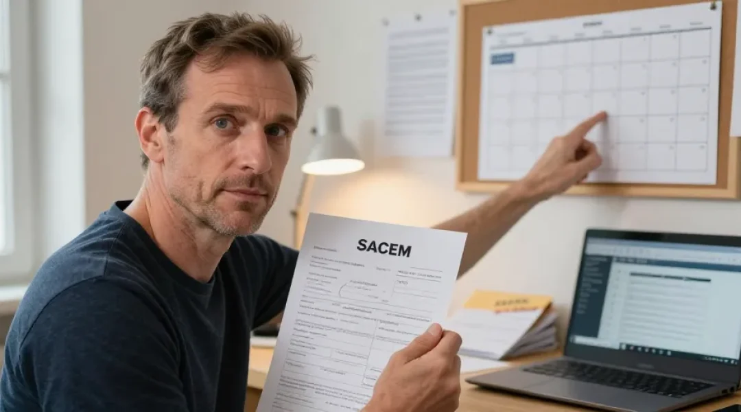 quand payer la sacem